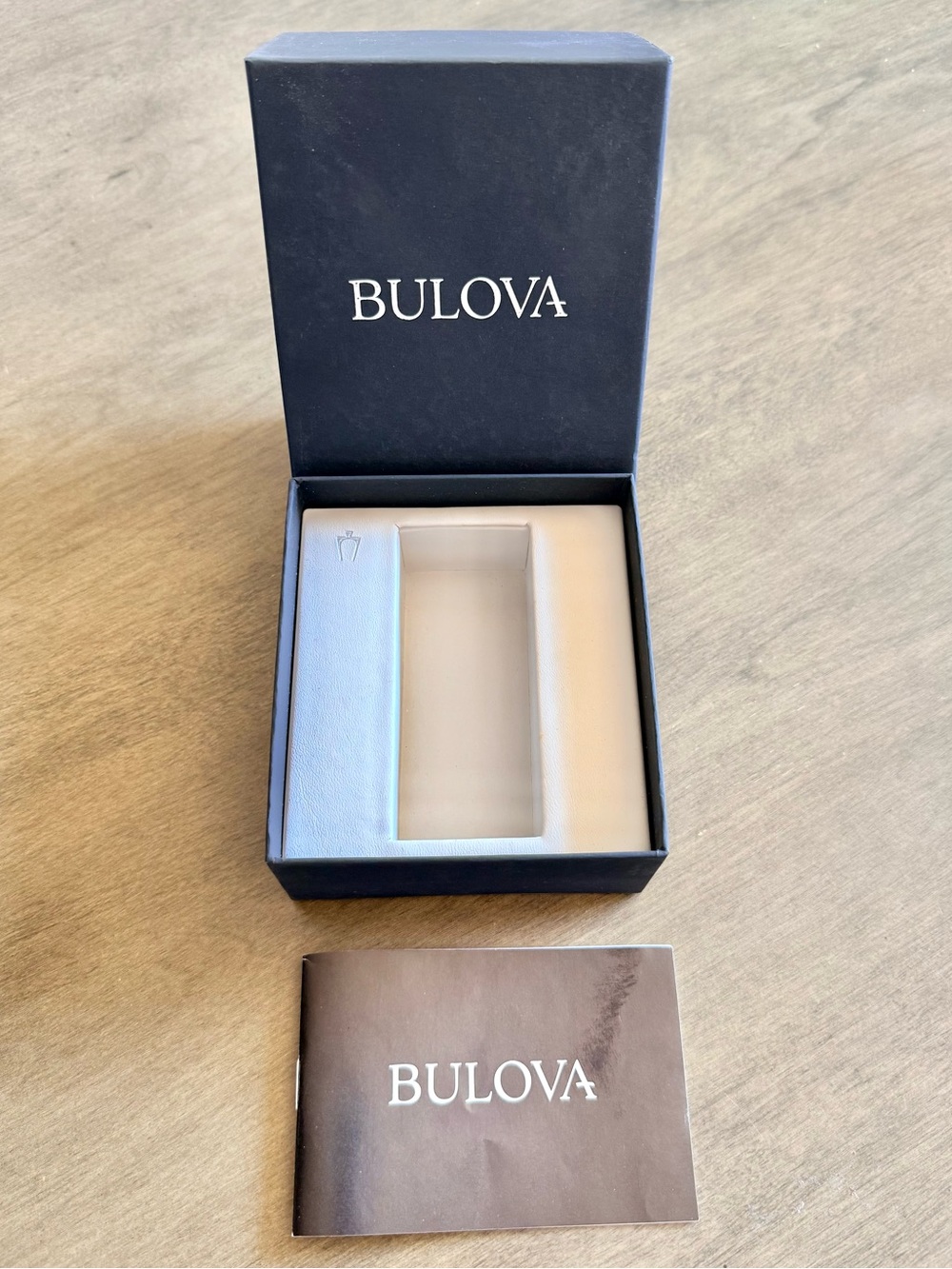 Bulova Presentation Box with Booklet